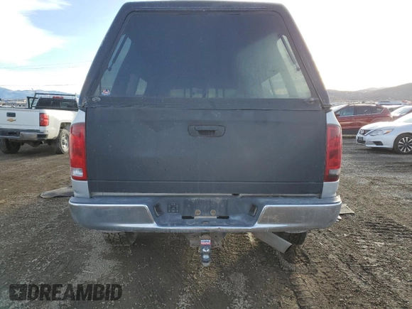 2003 Dodge Ram 2500 ST with VIN 3D7KU28C23G851469, listed as a Copart auction lot 83885664 with 262,287 mi miles and Clean Title. Bid and sale history available at carsss.com. Image 6.