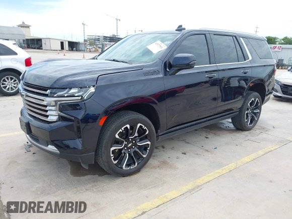 2023 Chevrolet Tahoe High Country with VIN 1GNSCTKT8PR215292, listed as a IAAI auction lot 42377531 with 32,525 mi miles and . Bid and sale history available at DreamBid. Image 18.