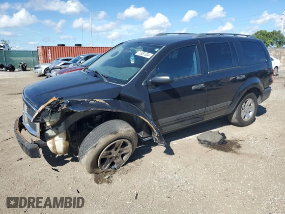 2006 Dodge Durango SLT z VIN 1D4HD48246F158001, wystawiony jako Copart lot #73957004 z przebiegiem 161 572 mil mil oraz Szkoda całkowita • Salvage title. Historia ofert i sprzedaży dostępna na DreamBid. Obrazek 1.