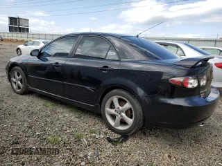2008 Mazda 6 i Sport VE with VIN 1YVHP80C085M46018, listed as a Copart auction lot 52190595 with 169,729 mi miles and Salvage Title. Bid and sale history available at carsss.com. Image 2.