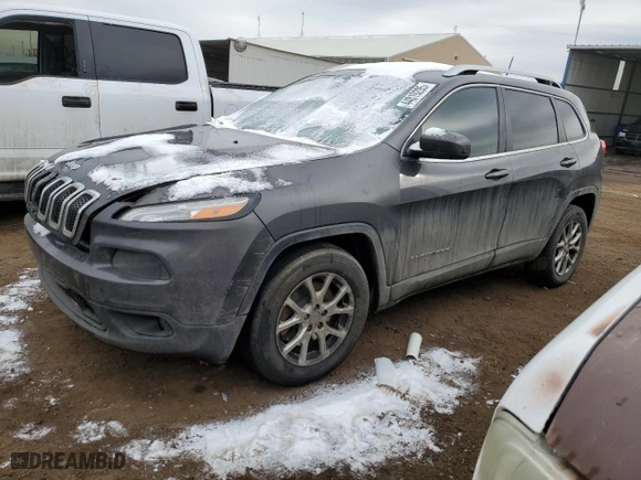 2017 Jeep Cherokee Latitude with VIN 1C4PJLCB6HW667321, listed as a Copart auction lot 44819295 with 181,644 mi miles and Non Repairable. Bid and sale history available at carsss.com. Image 1.