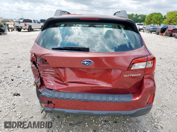 2016 Subaru Outback 2.5i with VIN 4S4BSBAC7G3234812, listed as a Copart auction lot 60889105 with 79,373 mi miles and Clean title. Bid and sale history available at DreamBid. Image 6.