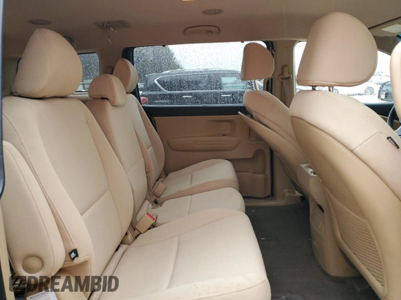2015 Kia Sedona LX with VIN KNDMB5C16F6020174, listed as a Copart auction lot 45802495 with 103,570 mi miles and Salvage Title. Bid and sale history available at DreamBid. Image 11.