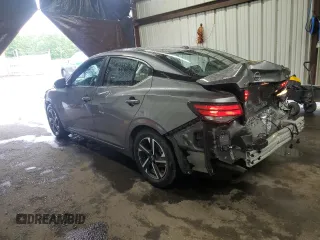 2024 Nissan Sentra SV z VIN 3N1AB8CV8RY296539, wystawiony jako Copart lot #58311745 z przebiegiem 24 230 mil mil oraz Nie do naprawy • Non repairable. Historia ofert i sprzedaży dostępna na DreamBid. Obrazek 2.