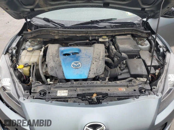 2013 Mazda 3 i Touring with VIN JM1BL1LP1D1814043, listed as a Copart auction lot 52600925 with 163,821 mi miles and Salvage Title. Bid and sale history available at carsss.com. Image 11.