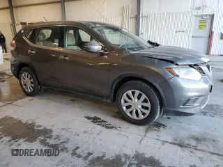 2015 Nissan Rogue S with VIN KNMAT2MT9FP541818, listed as a Copart auction lot 49122455 with 192,297 mi miles and Clean Title. Bid and sale history available at carsss.com. Image 4.