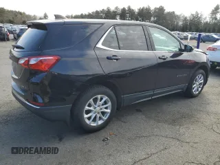 2020 Chevrolet Equinox LT with VIN 2GNAXUEV0L6133629, listed as a Copart auction lot 47398825 with 110,338 mi miles and Salvage Title. Bid and sale history available at DreamBid. Image 3.