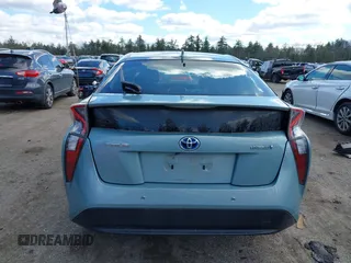 2018 Toyota Prius Two with VIN JTDKBRFU7J3590988, listed as a IAAI auction lot 41876636 with 72,851 mi miles. Bid and sale history available at carsss.com. Image 16.