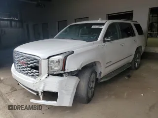 2018 GMC Yukon Denali with VIN 1GKS2CKJ2JR239903, listed as a Copart auction lot 84975004 with 0 mi miles and Clean Title. Bid and sale history available at carsss.com. Image 1.