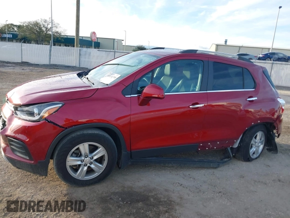 2020 Chevrolet Trax LT with VIN 3GNCJLSB3LL163220, listed as a IAAI auction lot 41630398 with 34,513 mi miles and . Bid and sale history available at DreamBid. Image 14.