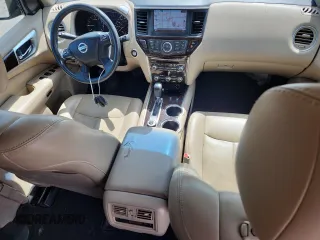 2016 Nissan Pathfinder Platinum z VIN 5N1AR2MM0GC615204, wystawiony jako Copart lot #63097975 z przebiegiem 117 098 mil mil oraz Szkoda całkowita • Salvage title. Historia ofert i sprzedaży dostępna na DreamBid. Obrazek 8.