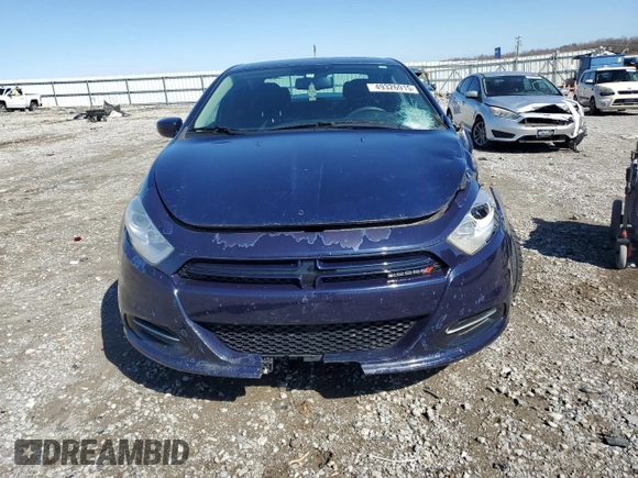 2013 Dodge Dart SXT with VIN 1C3CDFBA1DD241952, listed as a Copart auction lot 49326915 with Not Provided miles and Salvage Title. Bid and sale history available at carsss.com. Image 5.