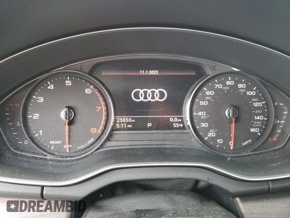 2021 Audi Q5 Premium with VIN WA1AAAFYXM2002847, listed as a Copart auction lot 71785692 with 25,650 mi miles. Bid and sale history available at carsss.com. Image 9.