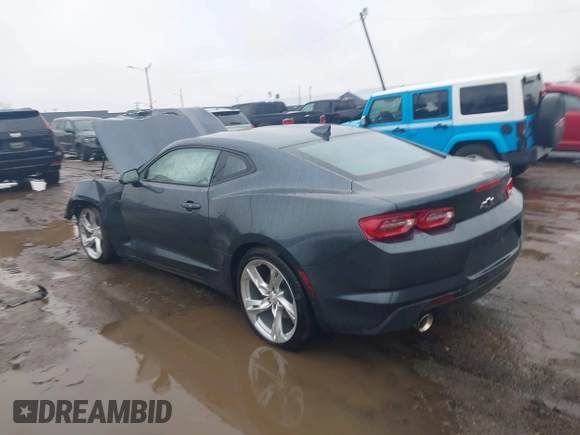 2023 Chevrolet Camaro LT1 with VIN 1G1FF1R79P0146317, listed as a IAAI auction lot 41888601 with 8,176 mi miles and . Bid and sale history available at DreamBid. Image 3.