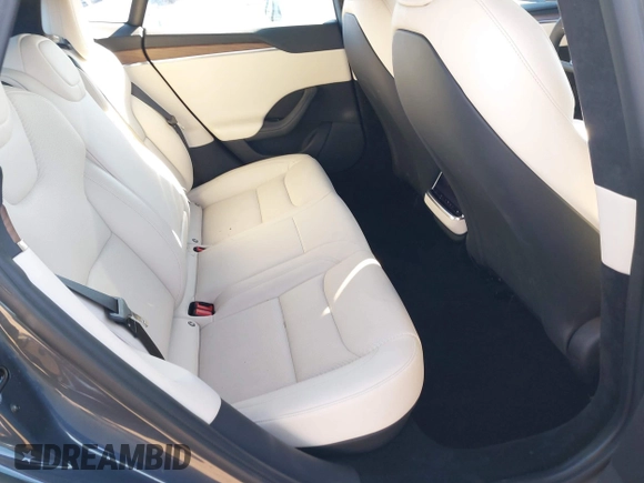 2023 Tesla Model S with VIN 5YJSA1E5XPF500341, listed as a IAAI auction lot 40756406 with 11,583 mi miles and . Bid and sale history available at DreamBid. Image 8.