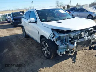 2020 Mitsubishi Outlander Sport ES 2.0 with VIN JA4AR3AUXLU020549, listed as a IAAI auction lot 41410244 with 65,666 mi miles. Bid and sale history available at carsss.com. Image 1.