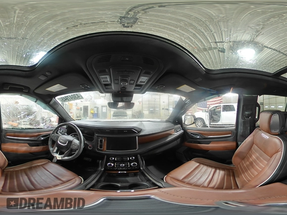 2023 GMC Yukon Denali Ultimate with VIN 1GKS2EKL0PR335633, listed as a Copart auction lot 43047945 with 0 mi miles and Salvage Title. Bid and sale history available at carsss.com. Image 14.