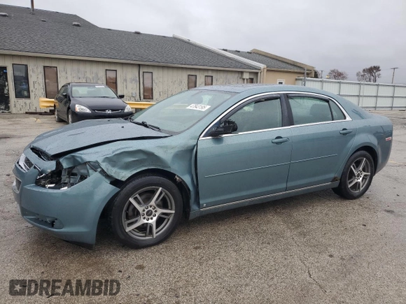 2009 Chevrolet Malibu 2LT with VIN 1G1ZJ577294196364, listed as a Copart auction lot 47843195 with 204,223 mi miles and Salvage Title. Bid and sale history available at DreamBid. Image 1.