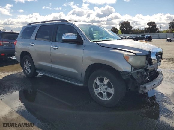 2008 Toyota Sequoia Ltd with VIN 5TDZY68A48S003119, listed as a Copart auction lot 48924195 with 206,589 mi miles and Salvage Title. Bid and sale history available at carsss.com. Image 4.