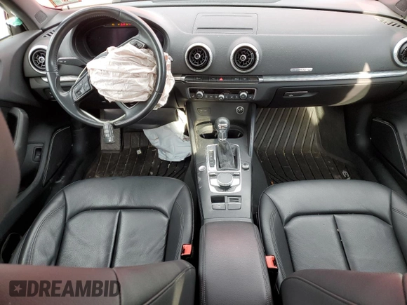2018 Audi A3 Sedan Premium Plus with VIN WAUJ8GFFXJ1004163, listed as a Copart auction lot 42834264 with 58,556 mi miles. Bid and sale history available at carsss.com. Image 8.