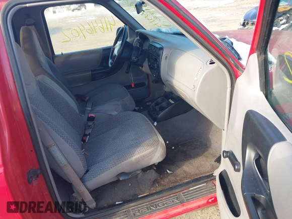 1999 Ford Ranger XL with VIN 1FTYR10V8XPB69520, listed as a IAAI auction lot 41646402 with 226,385 mi miles. Bid and sale history available at carsss.com. Image 5.
