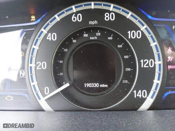 2014 Honda Accord Hybrid with VIN 1HGCR6F35EA004975, listed as a IAAI auction lot 41500225 with 190,330 mi miles. Bid and sale history available at carsss.com. Image 15.