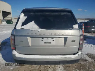 2016 Land Rover Range Rover HSE with VIN SALGS2PFXGA316503, listed as a Copart auction lot 46084185 with 134,994 mi miles and Salvage title. Bid and sale history available at DreamBid. Image 6.