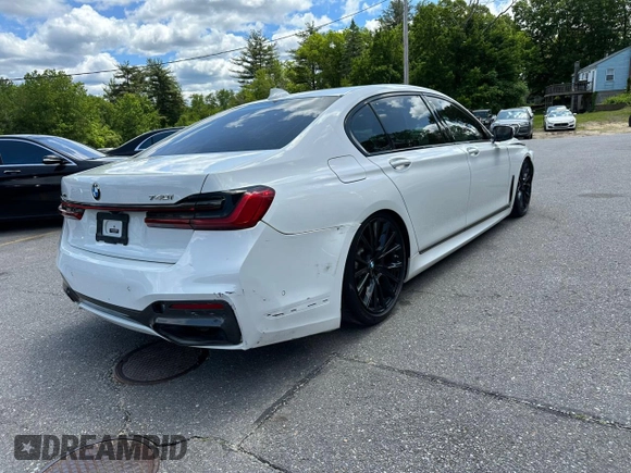 2020 BMW 7 Series 740i xDrive с VIN WBA7T4C04LCE19948, выставлен на аукционе Copart как лот 61751895 с пробегом 37 579 миль миль и Чистый • Clean title. История ставок и продаж доступна на DreamBid. Изображение 3.