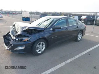 2022 Chevrolet Malibu LS with VIN 1G1ZB5ST1NF167678, listed as a IAAI auction lot 41948656 with 23,974 mi miles and . Bid and sale history available at DreamBid. Image 2.