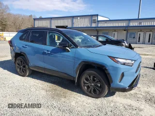 2024 Toyota RAV4 Hybrid XSE with VIN 4T3E6RFV1RU143396, listed as a Copart auction lot 88472855 with 21,868 mi miles and Salvage Title. Bid and sale history available at DreamBid. Image 4.
