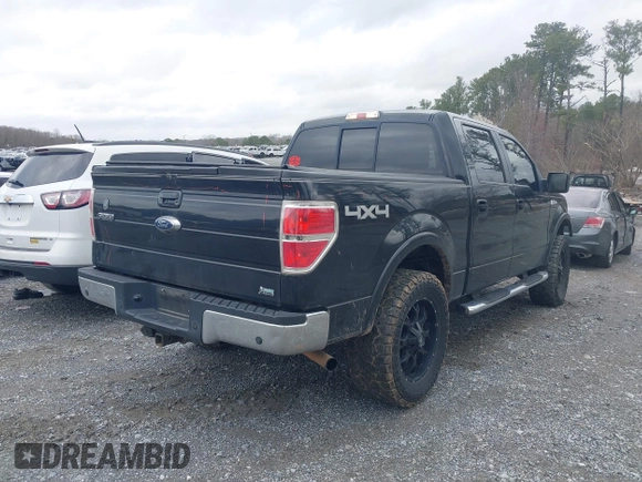 2010 Ford F-150 XL with VIN 1FTFW1EV0AFA94219, listed as a IAAI auction lot 41731114 with 184,098 mi miles. Bid and sale history available at carsss.com. Image 4.