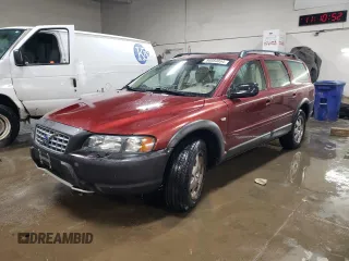 2002 Volvo V70 with VIN YV1SZ58D921067898, listed as a Copart auction lot 86984054 with 190,051 mi miles and Salvage Title. Bid and sale history available at carsss.com. Image 1.