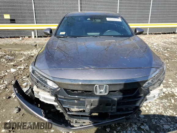 2019 Honda Accord Sport with VIN 1HGCV1F31KA103223, listed as a Copart auction lot 48048075 with 77,518 mi miles and Salvage Title. Bid and sale history available at DreamBid. Image 5.