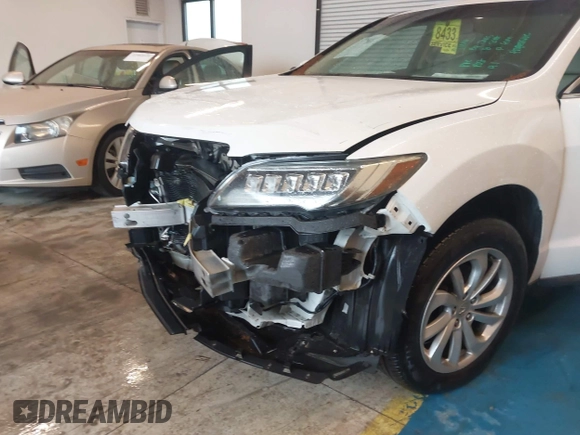 2017 Acura RDX with VIN 5J8TB3H31HL002391, listed as a IAAI auction lot 41983455 with 92,106 mi miles. Bid and sale history available at carsss.com. Image 6.