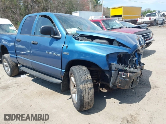2006 Dodge 1500 SLT with VIN 1D7HU182X6S548559, listed as a IAAI auction lot 42106892 with Not Provided miles and . Bid and sale history available at carsss.com. Image 1.