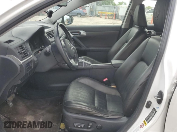 2012 Lexus CT 200h z VIN JTHKD5BH4C2110070, wystawiony jako Copart lot #65392225 z przebiegiem 197 227 mil mil oraz Czysty tytuł • Clean title. Historia ofert i sprzedaży dostępna na DreamBid. Obrazek 7.