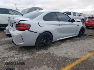 2021 BMW M2 Competition with VIN WBS2U7C06M7H84484, listed as a Copart auction lot 80774584 with 54,442 mi miles and Salvage Title. Bid and sale history available at carsss.com. Image 3.
