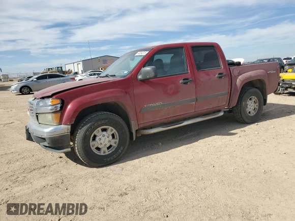 2005 GMC Canyon 1SE SLE Z71 with VIN 1GTDS136158212142, listed as a Copart auction lot 44064815 with 327,579 mi miles and Salvage Title. Bid and sale history available at carsss.com. Image 1.