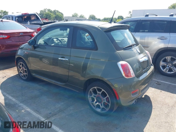 2012 FIAT 500 Sport with VIN 3C3CFFBR6CT371038, listed as a IAAI auction lot 42458732 with 92,426 mi miles and . Bid and sale history available at DreamBid. Image 3.