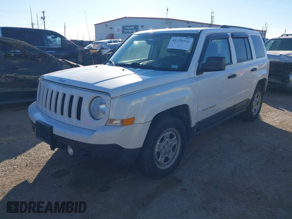 2017 Jeep Patriot Sport with VIN 1C4NJPBA2HD118914, listed as a IAAI auction lot 41328500 with 67,007 mi miles. Bid and sale history available at carsss.com. Image 17.