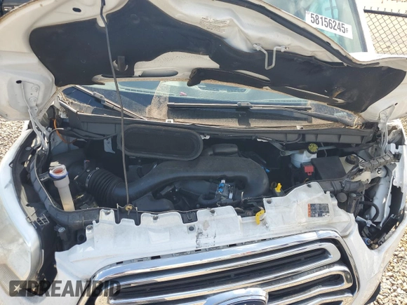 2015 Ford Transit XL с VIN 1FDZK1CM1FKB13843, выставлен на аукционе Copart как лот 58156245 с пробегом 45 281 миль миль и Списание • Salvage title. История ставок и продаж доступна на DreamBid. Изображение 11.