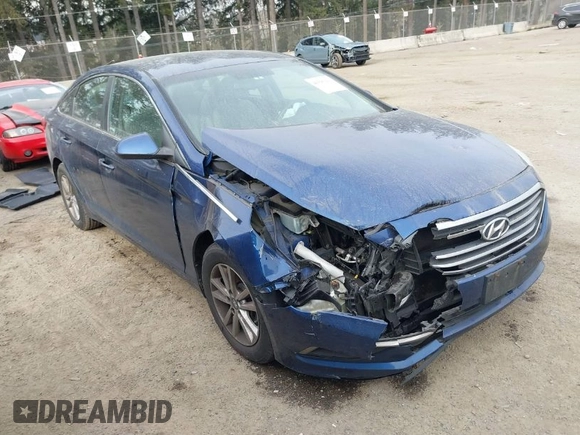 2016 Hyundai Sonata SE z VIN 5NPE24AF7GH327194, wystawiony jako IAAI lot #41393113 z przebiegiem Nie podano mil oraz . Historia ofert i sprzedaży dostępna na DreamBid. Obrazek 1.