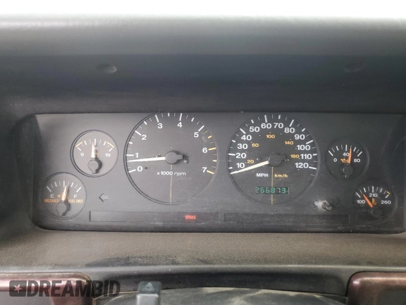 1996 Jeep Grand Cherokee Laredo with VIN 1J4GZ58S6TC165636, listed as a Copart auction lot 51485235 with 266,873 mi miles and Salvage Title. Bid and sale history available at carsss.com. Image 9.