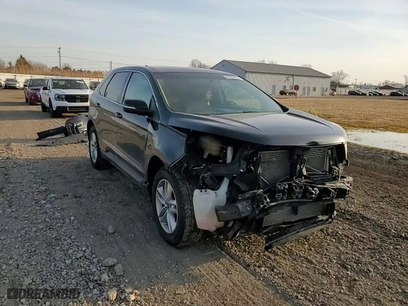 2017 Ford Edge SEL with VIN 2FMPK4J93HBB45648, listed as a Copart auction lot 49222535 with 123,270 mi miles and Salvage Title. Bid and sale history available at carsss.com. Image 12.