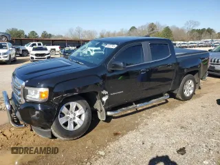 2015 GMC Canyon 2WD SLE with VIN 1GTG5BE30F1179979, listed as a Copart auction lot 48527545 with 153,913 mi miles and Salvage title. Bid and sale history available at DreamBid. Image 1.