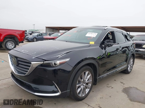 2021 Mazda CX-9 Carbon Edition with VIN JM3TCADY8M0529591, listed as a IAAI auction lot 41502174 with 78,630 mi miles. Bid and sale history available at carsss.com. Image 2.