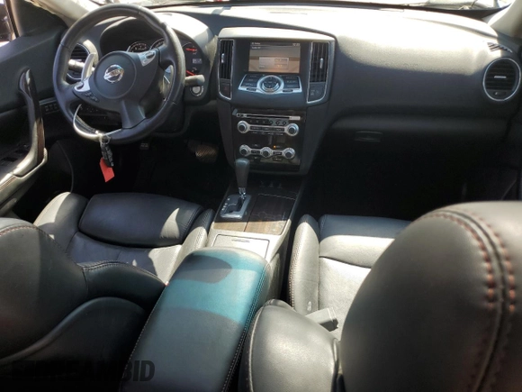 2012 Nissan Maxima SV with VIN 1N4AA5AP6CC860178, listed as a Copart auction lot 57083185 with 89,285 mi miles and Salvage title. Bid and sale history available at DreamBid. Image 8.