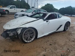 2018 Lexus LC 500h z VIN JTHHP5AY9JA000511, wystawiony jako Copart lot #56980995 z przebiegiem Nie podano mil oraz Szkody całkowita. Historia ofert i sprzedaży dostępna na DreamBid. Obrazek 1.