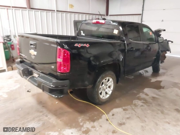 2019 Chevrolet Colorado 4WD LT with VIN 1GCGTCEN3K1119704, listed as a IAAI auction lot 41214516 with 1 mi miles. Bid and sale history available at carsss.com. Image 4.