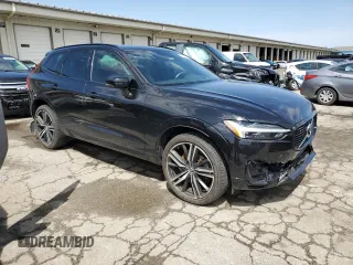 2021 Volvo XC60 R-Design z VIN YV4A22RM9M1887255, wystawiony jako Copart lot #49190384 z przebiegiem 38 905 mil mil oraz Szkoda całkowita • Salvage title. Historia ofert i sprzedaży dostępna na DreamBid. Obrazek 4.